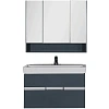 Комплект мебели Aquanet Виго 100 сине-серый 00183666