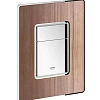 Клавиша смыва GROHE Skate Cosmopolitan Wood (3 режима смыва), орех (38849HP0) Клавиша смыва GROHE Skate Cosmopolitan Wood (3 режима смыва), орех (38849HP0)