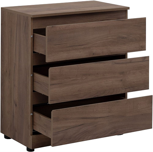 Комод Aquanet Сканди 700x400 Дуб крафт (3 ящика) 00302550 Комод Aquanet Сканди 700x400 Дуб крафт (3 ящика) 00302550