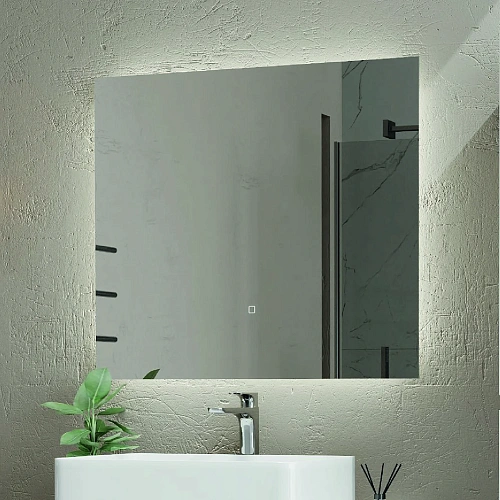 Зеркало Onika Люма 80 см 208098 с LED подсветкой Зеркало Onika Люма 80 см 208098 с LED подсветкой