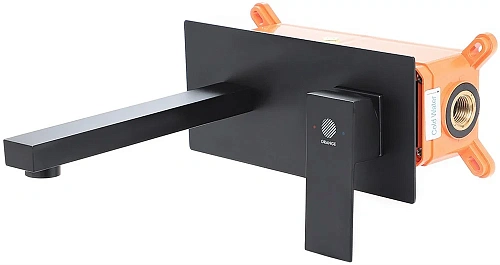 Смеситель для раковины STWORKI Карлстад KAS-04b С ВНУТРЕННЕЙ ЧАСТЬЮ, черный 550269 Смеситель для раковины STWORKI Карлстад KAS-04b С ВНУТРЕННЕЙ ЧАСТЬЮ, черный 550269