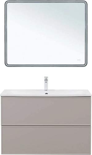 Тумба под раковину Aquanet Арт 100 00343969 бежевый Тумба под раковину Aquanet Арт 100 00343969 бежевый