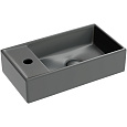 Детальная картинка товара «раковина ceramica nova element cn6051rmdh темный антрацит матовый подвесная»