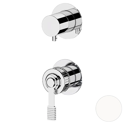 Смеситель для душа Remer Atelier AL93PWBBO, белый матовый Смеситель для душа Remer Atelier AL93PWBBO, белый матовый