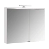 Зеркальный шкаф Aquaton Брук 100 белый 1A200702BC010 Зеркальный шкаф Aquaton Брук 100 белый 1A200702BC010