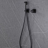 Гигиенический душ ABBER Rund AF8725B черный матовый Гигиенический душ ABBER Rund AF8725B черный матовый