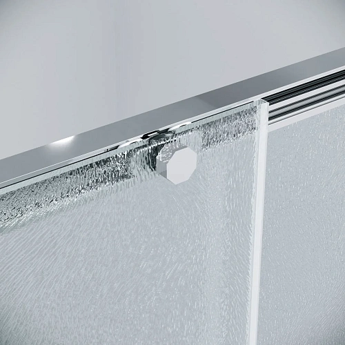 Душевая дверь GROSSMAN Style 100.K33.05.110.10.02 (110x195) хром, стекло шиншилла Душевая дверь GROSSMAN Style 100.K33.05.110.10.02 (110x195) хром, стекло шиншилла