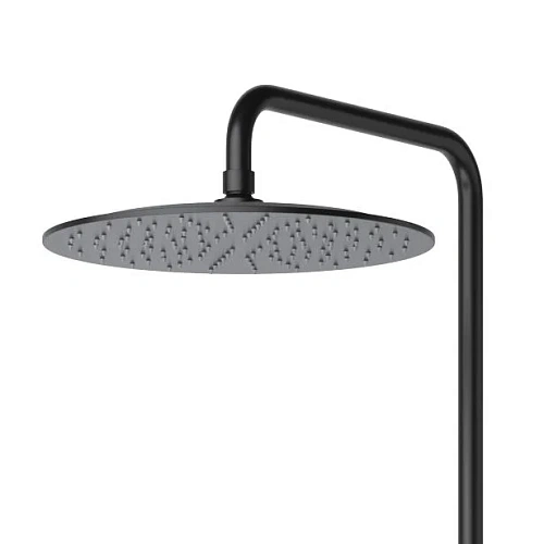 Душевая система CEZARES LEAF-CDA-30-L-NOP телескопическая, с верхним и ручным душем, диаметр 300 мм металл, черный матовый Душевая система CEZARES LEAF-CDA-30-L-NOP телескопическая, с верхним и ручным душем, диаметр 300 мм металл, черный матовый