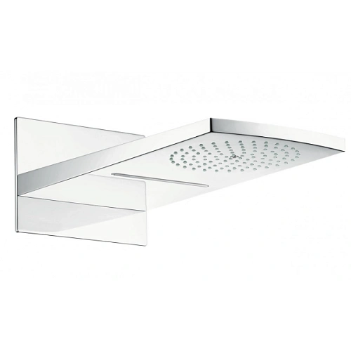 Верхний душ hansgrohe Raindance Rainfall 180 AIR 2jet, белый/хром 28433400 Верхний душ hansgrohe Raindance Rainfall 180 AIR 2jet, белый/хром 28433400