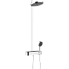 Душевая система Hansgrohe Pulsify S Showerpipe 260 2jet с термостатом для ванны 24240000, хром Душевая система Hansgrohe Pulsify S Showerpipe 260 2jet с термостатом для ванны 24240000, хром