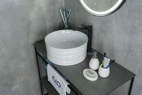 Раковина Gid W969 51174 накладная белая 41x41x18 Раковина Gid W969 51174 накладная белая 41x41x18