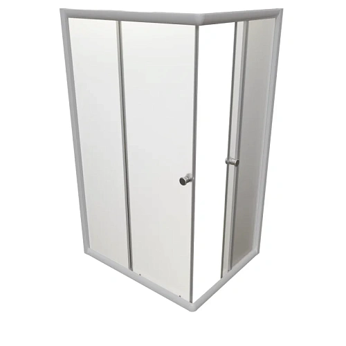 Душевой уголок Radomir Дрим 100х110 1-09-1-0-0-1231 прямоугольный, стекла матовые, профиль белый Душевой уголок Radomir Дрим 100х110 1-09-1-0-0-1231 прямоугольный, стекла матовые, профиль белый