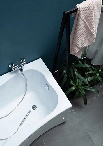 Акриловая ванна Aquanet Borneo 170x75/90 L (с каркасом) 00205286 Акриловая ванна Aquanet Borneo 170x75/90 L (с каркасом) 00205286