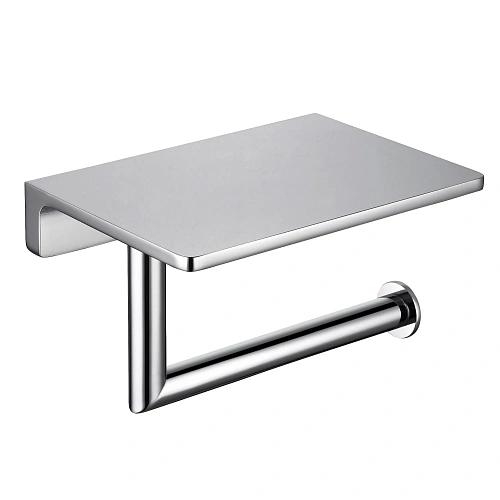 Держатель туалетной бумаги Timo Selene 10040/00 с полкой для телефона хром Держатель туалетной бумаги Timo Selene 10040/00 с полкой для телефона хром
