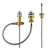 Скрытая часть смесителя Hansgrohe на 3 отверстия на край ванны 13439180 Скрытая часть смесителя Hansgrohe на 3 отверстия на край ванны 13439180