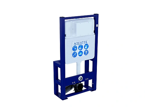 Комплект унитаза SET AQUATEK ПОЛАРИС-010 с инсталляцией, креплением, клавишей смыва и сиденьем микролифт Комплект унитаза SET AQUATEK ПОЛАРИС-010 с инсталляцией, креплением, клавишей смыва и сиденьем микролифт