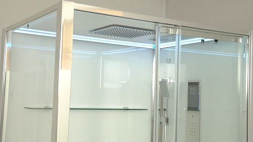 Душевая кабина Timo Premium HELMA (90x120x220) H-520R-T-CH/C стульчик прозрачный Душевая кабина Timo Premium HELMA (90x120x220) H-520R-T-CH/C стульчик прозрачный