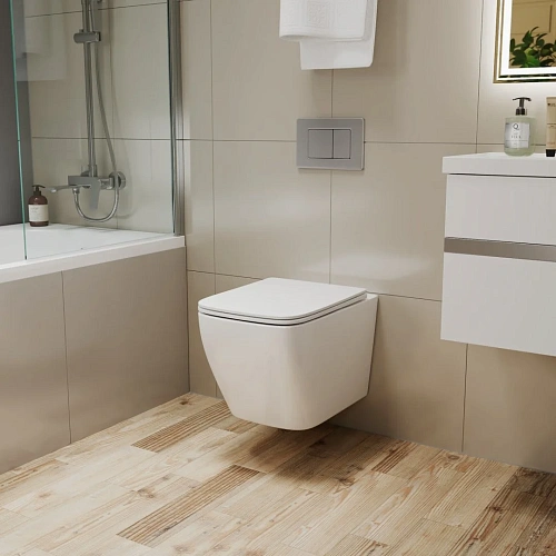 Унитаз подвесной Grossman Thin Rim GR-5603S (520х365х345) тонкий ободок, белый, с крышкой микролифт Унитаз подвесной Grossman Thin Rim GR-5603S (520х365х345) тонкий ободок, белый, с крышкой микролифт