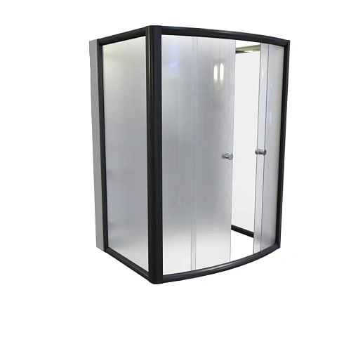 Душевая кабина Radomir Диана 108х139 1-05-6-0-0-0611 высокий поддон с каркасом, слив-перелив, профиль черный Душевая кабина Radomir Диана 108х139 1-05-6-0-0-0611 высокий поддон с каркасом, слив-перелив, профиль черный