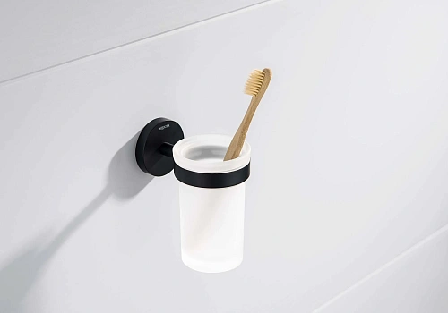 Стакан Aquatek ЕВРОПА AQ4104MB черный матовый Стакан Aquatek ЕВРОПА AQ4104MB черный матовый