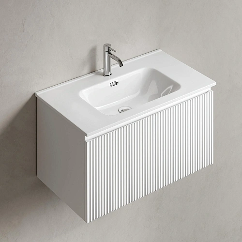 Тумба под раковину SANCOS Snob SNR1.080W R 1.0 790х445х406 Bianco подвесная Тумба под раковину SANCOS Snob SNR1.080W R 1.0 790х445х406 Bianco подвесная