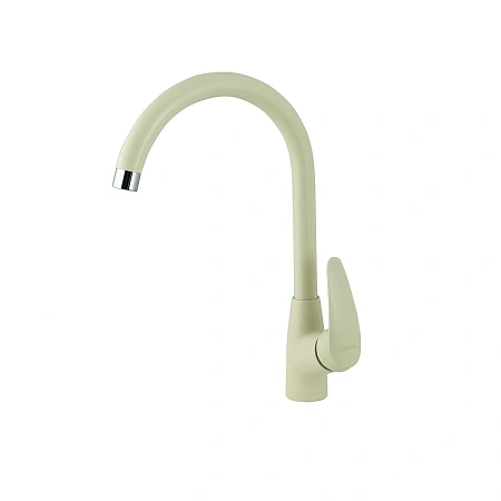 Смеситель для кухни Lemark LINARA LM0405 с высоким поворотным изливом, шампань Смеситель для кухни Lemark LINARA LM0405 с высоким поворотным изливом, шампань