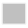 Картинка анонса товара «зеркало belbagno spc-mar-900-800-led-tch 12w 220-240v 900x30x800 с подсветкой и сенсорным выключателем»