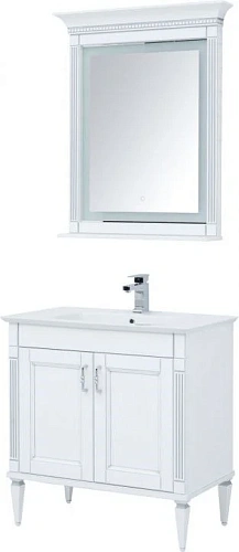 Комплект мебели Aquanet Селена 70 белый, серебро 00273433 Комплект мебели Aquanet Селена 70 белый, серебро 00273433