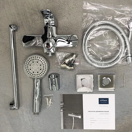 Смеситель для раковины Paini Cooper 80CR211KM с донным клапаном Смеситель для раковины Paini Cooper 80CR211KM с донным клапаном