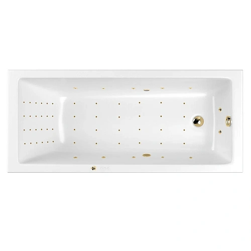 Акриловая ванна WHITECROSS Wave Slim 160x80 "NANO" золото гидромассажная 0111.160080.100.NANO.GL Акриловая ванна WHITECROSS Wave Slim 160x80 "NANO" золото гидромассажная 0111.160080.100.NANO.GL