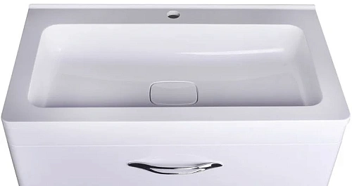 Тумба под раковину Style Line Каре 80 (2 ящ.) Люкс белая, PLUS СС-00002270 Тумба под раковину Style Line Каре 80 (2 ящ.) Люкс белая, PLUS СС-00002270