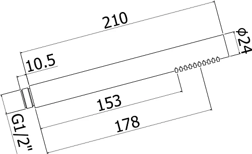 Душевая лейка Paffoni Master ZDOC067CR Душевая лейка Paffoni Master ZDOC067CR