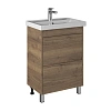 Тумба под раковину BRIZ Риччи т8-60 под раковину Фостер 360 03-08060-06 00 ВЕЛ дуб веллингтон табак