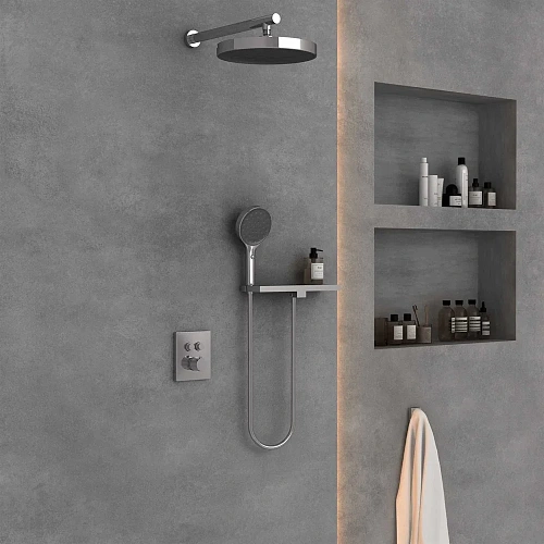 Душевая система Vincea Inspire VSFW-3I21T2RCH встраиваемая, термостатический, 2 режима, хром Душевая система Vincea Inspire VSFW-3I21T2RCH встраиваемая, термостатический, 2 режима, хром