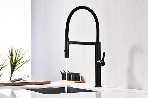 Смеситель для кухни Paulmark LEADER антрацит Le214101-AN Смеситель для кухни Paulmark LEADER антрацит Le214101-AN