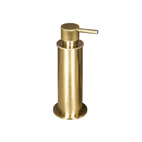 Дозатор жидкого мыла Colombo Plus W4980.OM настольный, металлический, PVD золото матовое Дозатор жидкого мыла Colombo Plus W4980.OM настольный, металлический, PVD золото матовое