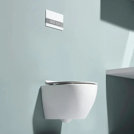 Унитаз подвесной Teso azaro Secretum TAU001 безободковый, цвет белый, сиденье soft-close ультратонк Унитаз подвесной Teso azaro Secretum TAU001 безободковый, цвет белый, сиденье soft-close ультратонк