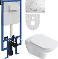 Комплект Унитаз подвесной STWORKI Дублин SETK3504-0605 с микролифтом + Система инсталляции для унита 561367 Комплект Унитаз подвесной STWORKI Дублин SETK3504-0605 с микролифтом + Система инсталляции для унита 561367