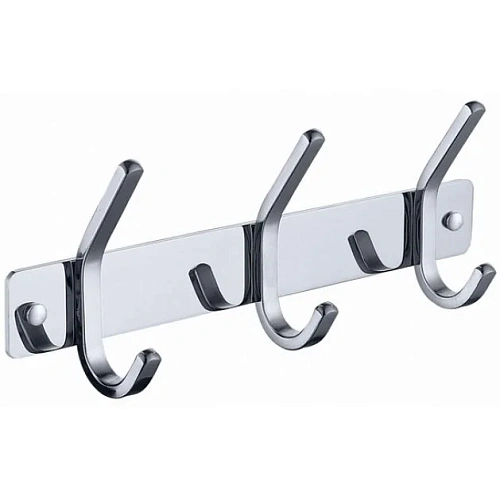 Крючок Kaiser H0043 с 3-мя крючками Chrome нержавеющая сталь Крючок Kaiser H0043 с 3-мя крючками Chrome нержавеющая сталь