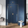 Душевая дверь NEW TRENDY AVEXA GOLD 120x200 EXK-1722 (брашированное золото) Душевая дверь NEW TRENDY AVEXA GOLD 120x200 EXK-1722 (брашированное золото)