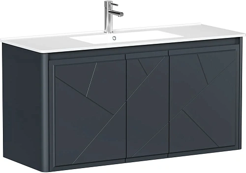 Тумба под раковину Allen Brau Paris 120 1.360004.AM антрацит матовый Тумба под раковину Allen Brau Paris 120 1.360004.AM антрацит матовый