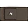 Кухонная мойка Aquaton Беллис 97 1A725132BS280 из литого мрамора, кофе Кухонная мойка Aquaton Беллис 97 1A725132BS280 из литого мрамора, кофе