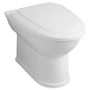 Унитаз напольный Villeroy &amp; Boch Century White Alpin Ceramicplus 665510R1 (6655 10 R1) + Крышка-сиде 665510R1/8843K1R1