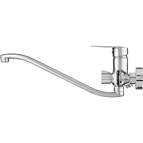 Смеситель для ванны Swedbe Mars 1755 с длинным S-изливом Смеситель для ванны Swedbe Mars 1755 с длинным S-изливом