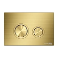 Клавиша смыва WasserKRAFT MG01 матовое золото с клавишей смыва матовое золото Клавиша смыва WasserKRAFT MG01 матовое золото с клавишей смыва матовое золото