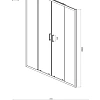 Душевая дверь Ambassador Forsa 17021115AX (2000х2000) Душевая дверь Ambassador Forsa 17021115AX (2000х2000)