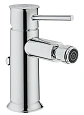 Смеситель для биде GROHE BauClassic с донным клапаном, хром (32864000) Смеситель для биде GROHE BauClassic с донным клапаном, хром (32864000)