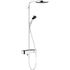 Картинка анонса товара «душевая система hansgrohe pulsify s showerpipe 260 1jet с термостатом для ванны 24230000, хром»