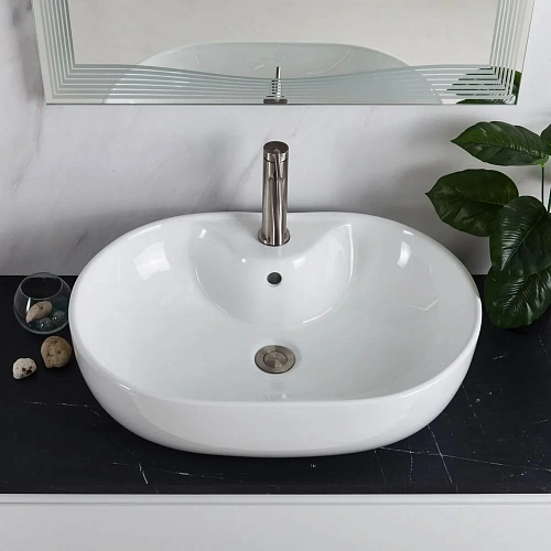 Раковина BelBagno BB1151 600x425 белый Раковина BelBagno BB1151 600x425 белый