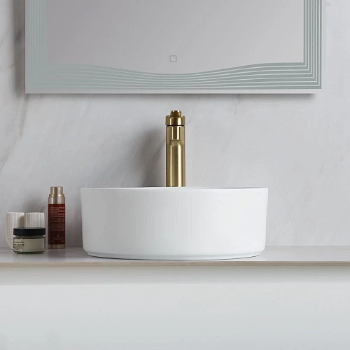 Раковина BelBagno BB1342H300 405x405 белый Раковина BelBagno BB1342H300 405x405 белый